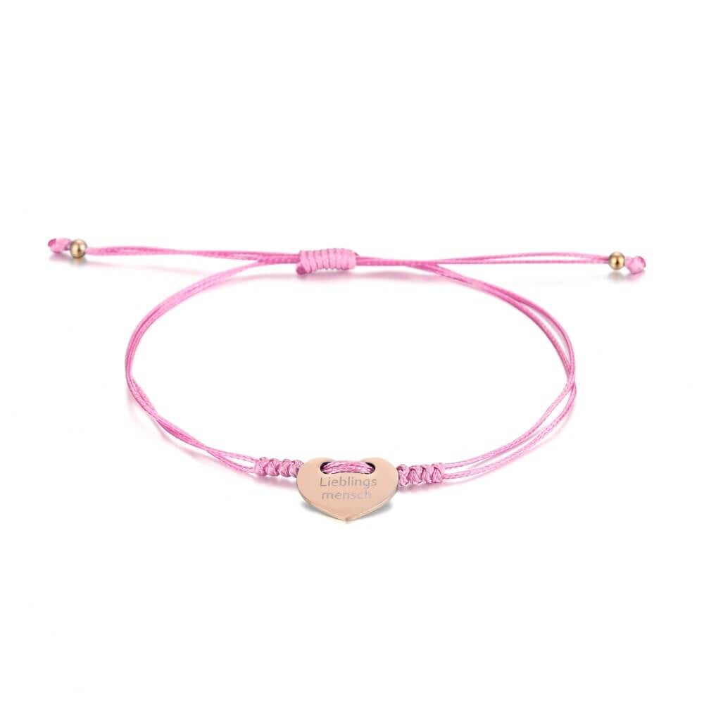 LOANYA gravierbares Herzarmband Loanya