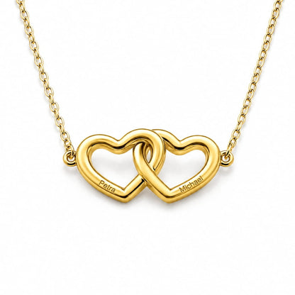Collar de Corazones Conectados