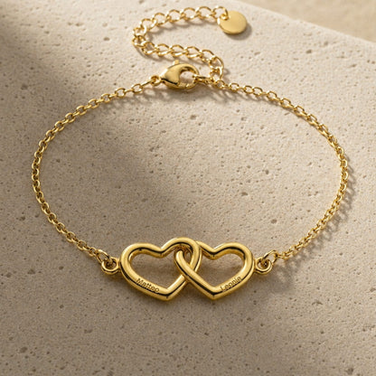 Pulsera de Corazones Conectados