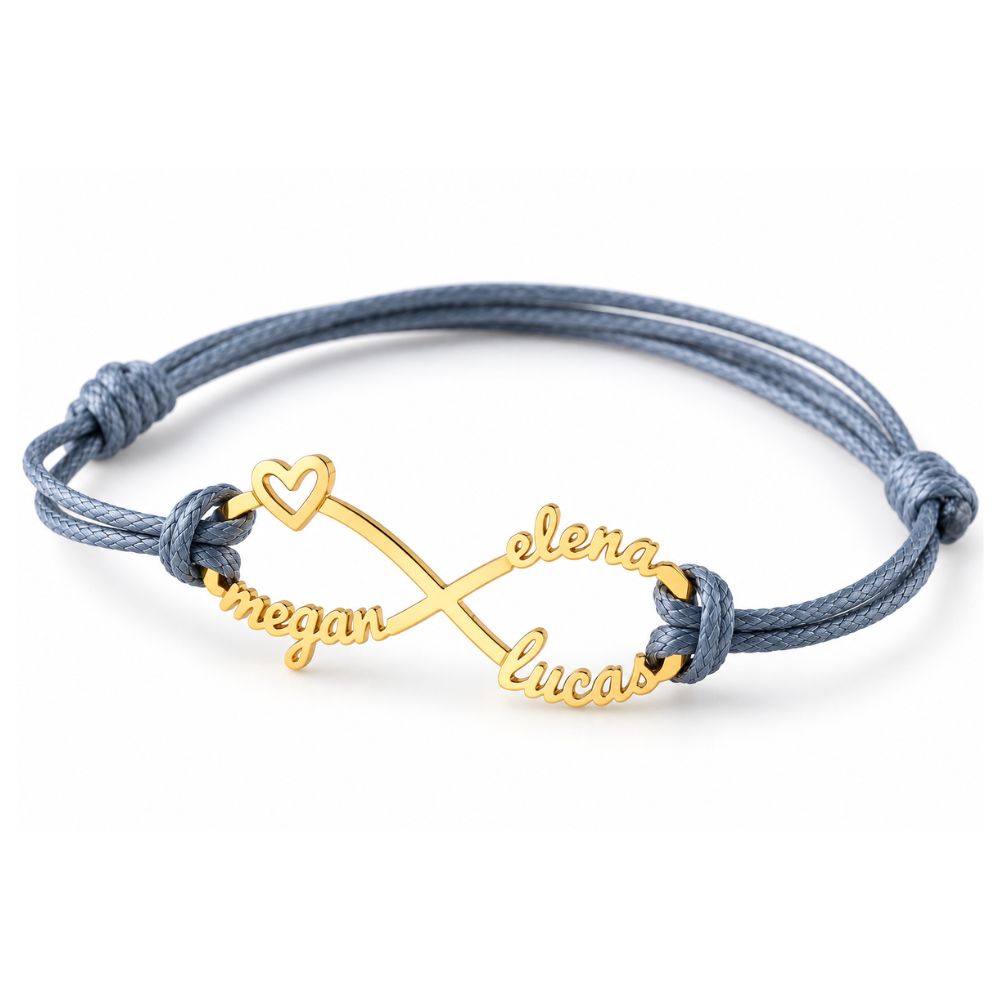 Pulsera infinito personalizada