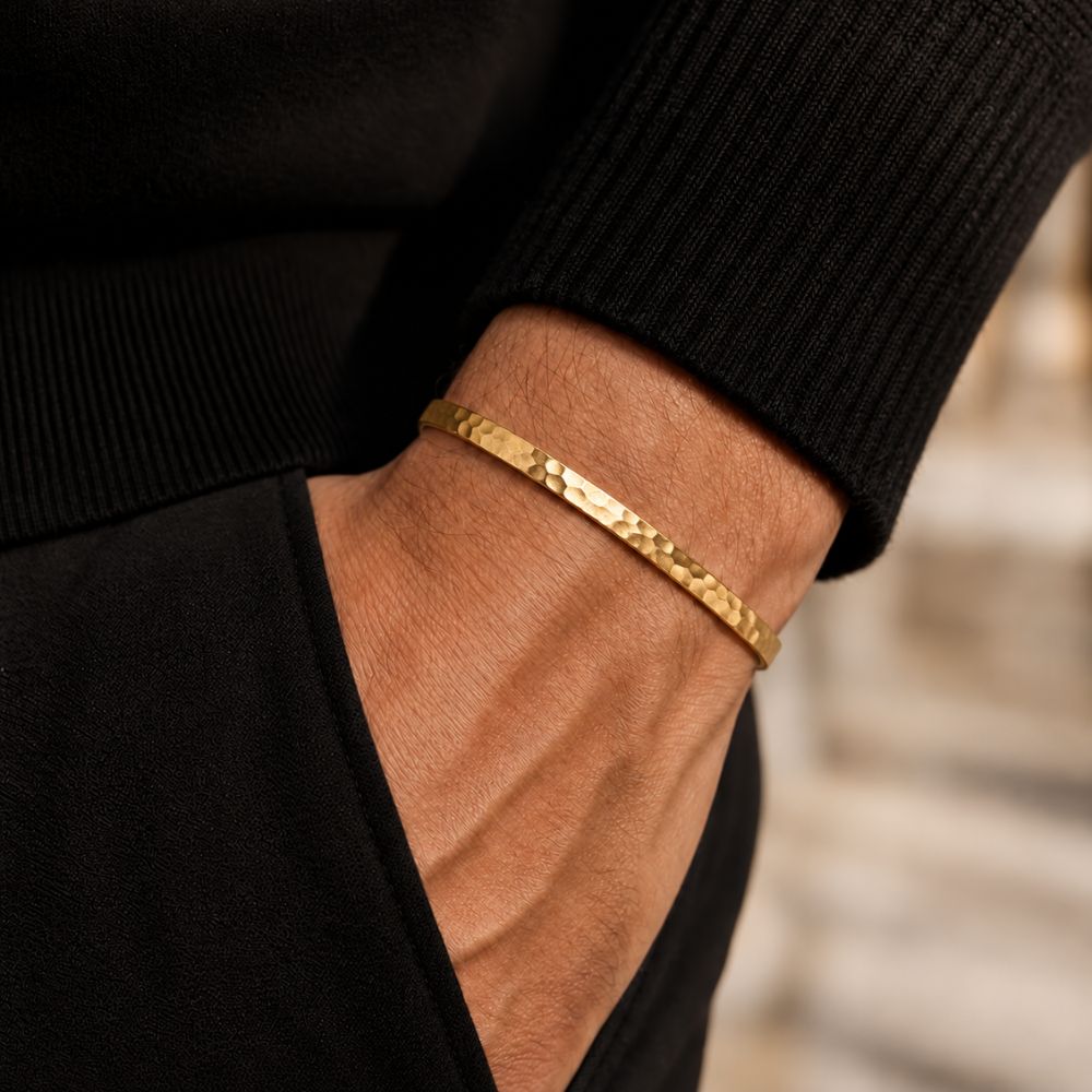 Brazalete con mensaje secreto – grabado de diamante