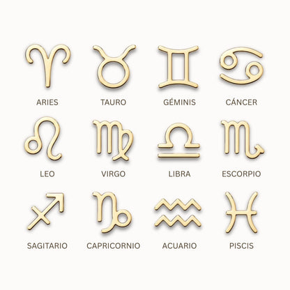 Collar con Signos del Zodiaco