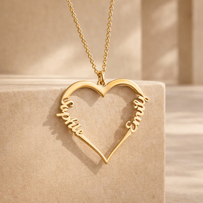 Collar Corazón Personalizado