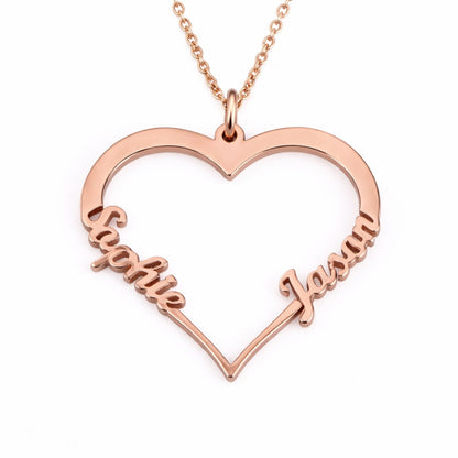 Collar Corazón Personalizado