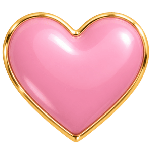 Corazón rosa