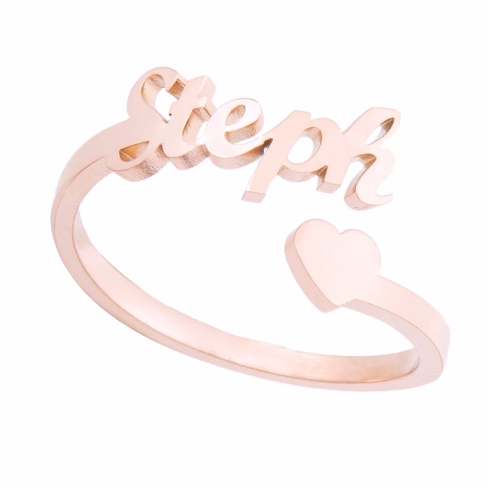 Anillo con nombre propio