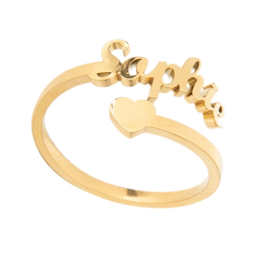 Anillo con nombre propio