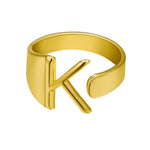 LOANYA Noblesse Buchstaben Ring Loanya Gold K 