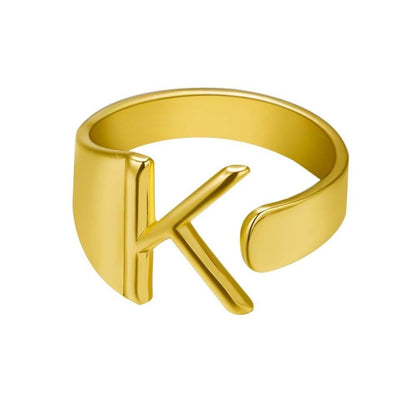 LOANYA Noblesse Buchstaben Ring Loanya Gold K 