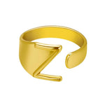 LOANYA Noblesse Buchstaben Ring Loanya Gold Z 
