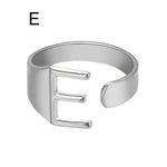 LOANYA Noblesse Buchstaben Ring Loanya Silber E 