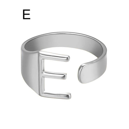 LOANYA Noblesse Buchstaben Ring Loanya Silber E 