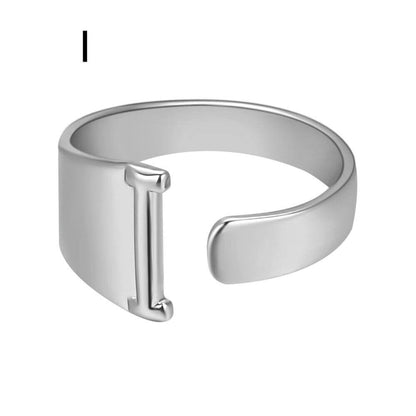 LOANYA Noblesse Buchstaben Ring Loanya Silber I 